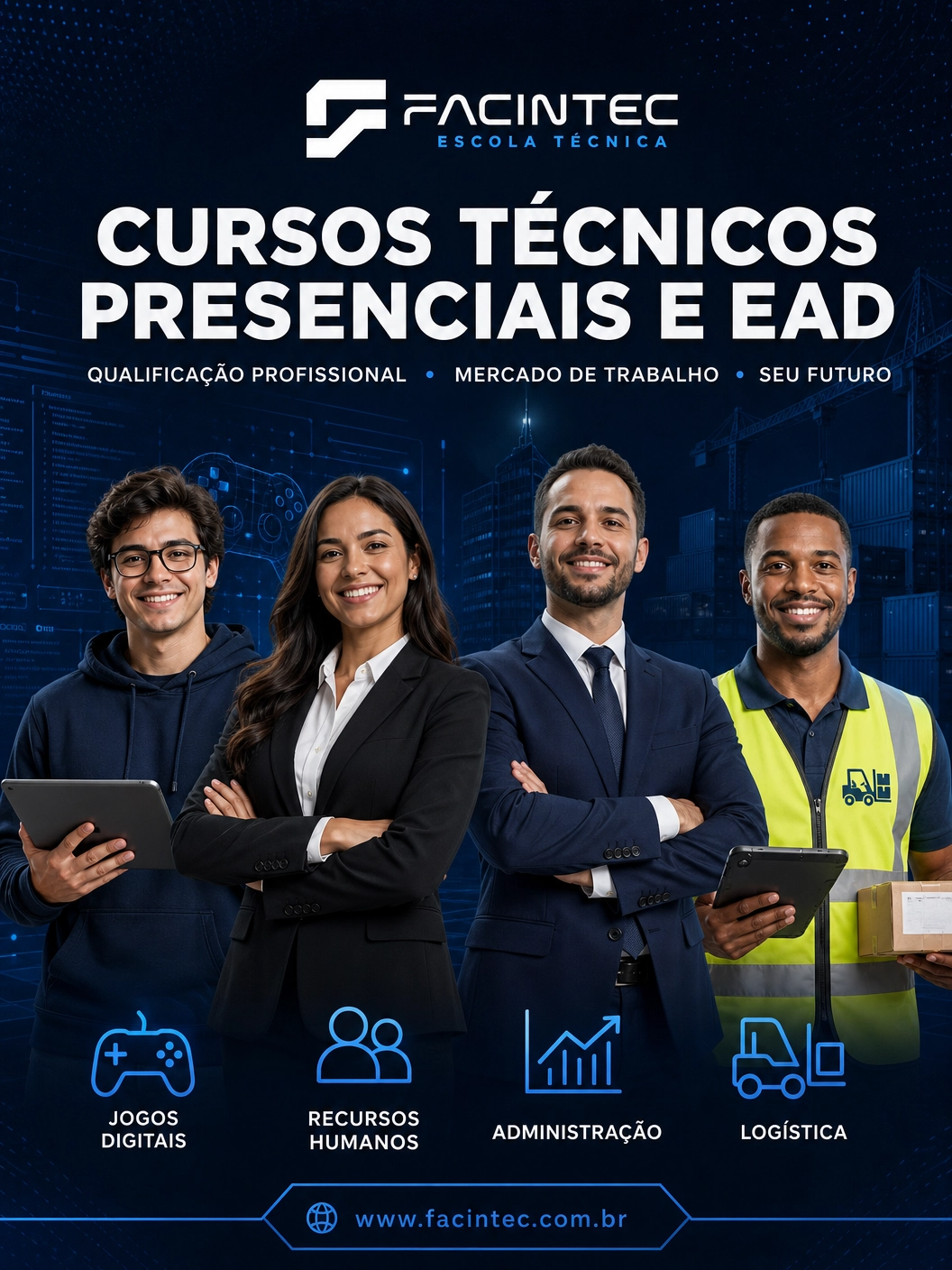 Equipe multidisciplinar da Facintec
